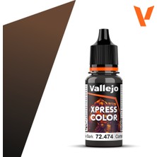 Vallejo 72474 18 Ml. Willow Bark, Xpress Game Color Serisi Model Boyası