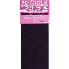 Mr.Hobby MT-303 Su Geçirmez, Kum Zımparası, No.180, 9,5x23 cm. 4 Adet