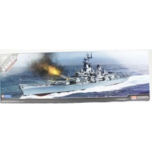Academy 14401 1/400 Uss Missouri Bb-63 Savaş Gemisi, Plastik Model Kiti