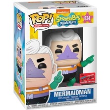 Funko Pop! Animation Spongebob Squarepants Mermaid Man Nycc Exclusive Figure #834 Figür