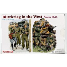 Dragon 6347 1/35 Ölçek, Batı'da Yıldırım Savaşı Figürleri (Fransa 1940), Plastik Model Kiti