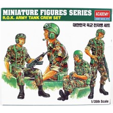 Academy 13251 1/35 Ölçek, Rok Army Tank Mürettebatı, Plastik Model Kiti