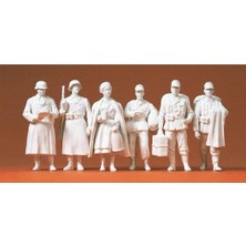Preiser 64006 1/35 Ölçek, Izine Ayrılan Askerler 1939-1945, Boyanmış Plastik Figürleri, 6 Adet
