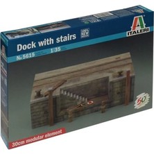 Italeri 5615S 1/35 Ölçek, Merdivenli Rıhtım Kesiti, Plastik Model Kiti