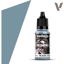 Vallejo 70630 18 Ml. Steel Grey, Astar Model Boyası