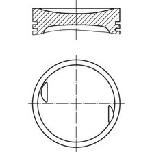 Mahle PİSTON SEGMAN M42 84,50 MM (0,50) 318İS