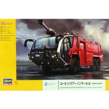 Hasegawa SW05 54005 1/72 Ölçek, Panther 6x6 Havaalanı Itfaiye Aracı, Plastik Model Kiti