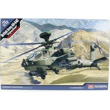 Academy 12537 1/72 Ölçek, AH-64D Royal Army (Afganistan) Helikopter, Plastik Model Kiti