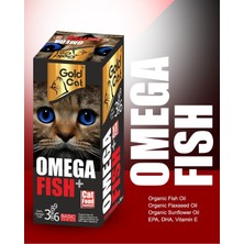 Gold Cat Omega Fish Kediler Için Omega Takviyesi