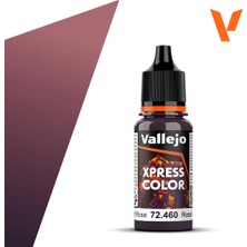 Vallejo 72460 18 Ml. Twilight Rose, Xpress Game Color Serisi Model Boyası