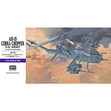 Hasegawa E5 535 1/72 Ölçek, AH-1S Cobra Chopper (ABD Ordusu), Askeri Helikopter Plastik Model Kiti