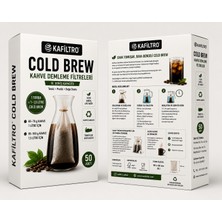Kafiltro Cold Brew Filtre Torbası 50 Adet