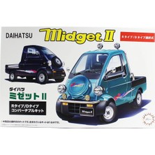 Fujimi ID-114 04732 1/24 Ölçek, Daihatsu Midget Type R/type D, Kamyonet Plastik Model Kiti