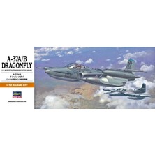 Hasegawa A12 142 1/72 Ölçek, A-37 A/b Dragonfly, Savaş Uçağı Plastik Model Kiti