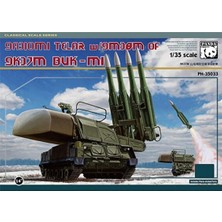 Panda Hobby Panda 35033 1/35 Ölçek, 9A310M1 Telar W/9M38M Of 9K37M Buk-M1, Mobil Uçaksavar ve Füze Savunma Sistemi Plastik Model Kiti