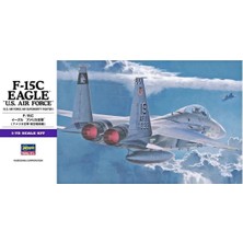 Hasegawa E13 543 1/72 Ölçek, F-15C Eagle (U.s. Air Force), Savaş Uçağı Plastik Model Kiti