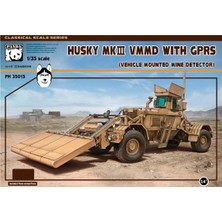 Panda Hobby Panda 35015 1/35 Ölçek, Husky Mk. Iıı Vmmd With Gprs, Mayın Temizleme Aracı Plastik Model Kiti