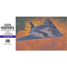 Hasegawa E1 531 1/72 Ölçek, F-117A Nighthawk, Savaş Uçağı Plastik Model Kiti