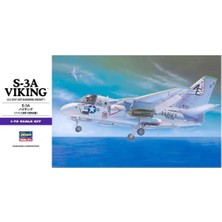 Hasegawa E7 537 1/72 Ölçek, S-3A Viking, Savaş Uçağı Plastik Model Kiti