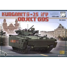 Panda Hobby Panda 35023 1/35 Ölçek, Kurganets-25 Ifv (Object 695), Muharebe Tankı Plastik Model Kiti
