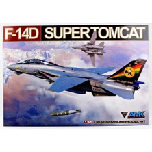Avantgarde Model Kits Amk 88011 1/48 Ölçek, F-14D Super Tomcat (Bombcat), Savaş Uçağı Plastik Model