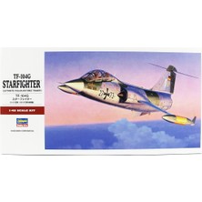 Hasegawa PT40 7240 1/48 Ölçek, TF-104G Starfighter (Luftwaffe/ıtalian Air Force Trainer), Savaş Uçağı Plastik Model Kiti