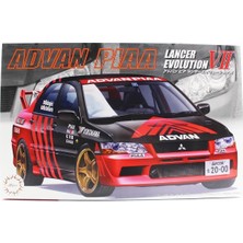 Fujimi ID-307 04762 1/24 Ölçek, Mitsubishi Advan-Piaa Lancer Evolution Vıı, Yarış Aracıplastik Model Kiti