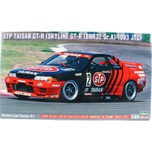 Hasegawa HC41 21141 1/24 Ölçek, STP Taisan GT-R (Skyline GT-R [BNR32 Gr.A] 1993 JTC), Yarış Aracı Plastik Model Kiti