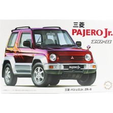 Fujimi ID-116 04672 1/24 Ölçek, Mitsubishi Pajero Jr Zr-Iı, (Cam Boyama Maskesi Ile), Otomobil Plastik Model Kiti