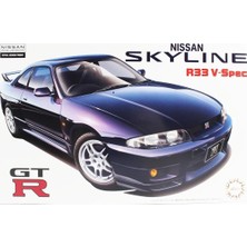 Fujimi Id-39 04627 1/24 Ölçek, Nissan R33 Skyline Gt-R V-Spec 1995, Otomobil Plastik Model Kiti