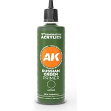 Ak Interactive Ak 11246 100 Ml. Rus Yeşili Astar (Russian Green Primer) 3gen Akrilik Model Boyası
