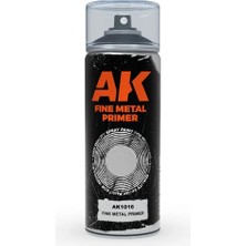 Ak Interactive Ak 1016 150 Ml. Ince Metal Primer Sprey