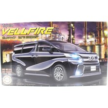 Fujimi C-Nx-1 06609 1/24 Ölçek, Toyota Vellfire Za G Edition (Black), Minibüs Plastik Model Kiti