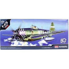 Academy 12474 1/72 Ölçek, P-47D Thunderbolt (Eileen) Savaş Uçağı, Plastik Model Kiti