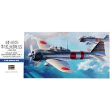 Hasegawa D21 451 1/72 Ölçek, Mitsubishi A6M2 Zero Fighter Type 21 (Zeke), Savaş Uçağı Plastik Model Kiti