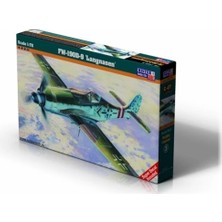 Mistercraft C007 1/72 Ölçek, FW-190D-9 (Langnasen) Savaş Uçağı, Plastik Model Kiti