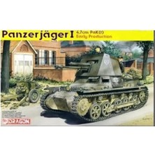 Dragon 6258 1/35 Ölçek, Panzerjager-I 4.7cm Pak(T) Tanksavar Aracı  Plastik Model Kiti