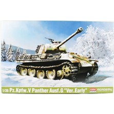 Academy 13529 1/35 Pz.kpfw.v Panther Ausf.g (Ver.early) Tankı, Plastik Model Kiti