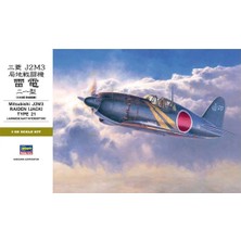 Hasegawa ST32 8882 1/32 Ölçek, Mitsubishi J2M3 Raiden (Jack) Type 21, Savaş Uçağı Plastik Model Kiti