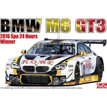 Nunu PN24001 1/24 Ölçek, Bmw M6 Gt3 (Winner Of The 2016 24 Hours Of Spa), Otomobil Plastik Model Kiti