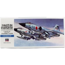 Hasegawa D16 446 1/72 Ölçek, F-104J/CF-104 Starfighter (JASDF/CANADA).Savaş Uçağı Plastik Model Kiti