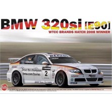 Nunu PN24037 1/24 Ölçek, Bmw 320SI E90 (Wtcc Brands Hatch 2008 Winner), Otomobil Plastik Model Kiti