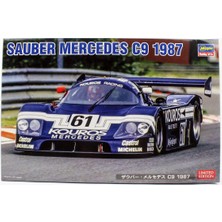 Hasegawa 20753 1/24 Ölçek, Sauber Mercedes C9 1987, Otomobil Plastik Model Kiti