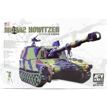 Afv Club AF35109 1/35 Ölçek, M109A2 Howıtzer, Hedefleme Cihazlı Obüs Tankı, Plastik Model Kiti
