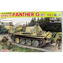 Dragon 6602 1/35 Ölçek SD.KFZ.171 Panther G Tankı Plastik Model Kiti Gri Renk 2 In1-Premium Edition