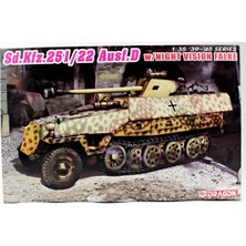 Dragon 6994 1/35 Ölçek, SD.KFZ.251/22 Alman Yarı Paletli, Pak 40 Toplu, Gece Görüşlü, Piyade Taşıyıcı Plastik Model Kiti