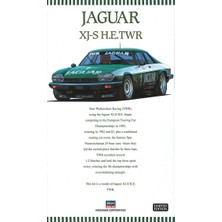 Hasegawa 20305 1/24 Ölçek, Jaguar Xj-S H.e.twr, Yarış Aracı Plastik Model Kiti