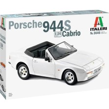 Italeri 3646S 1/24 Ölçek, Porsche 944 S Cabrio Araba, Plastik Model Kiti