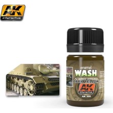 Ak Interactive Ak 300 35 Ml. Koyu Sarı Eskitme Efekti, Wash Serisi Enamel Model Boyası