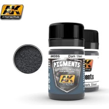 Ak Interactive Ak 086 35 Ml. Dark Steel Pigment